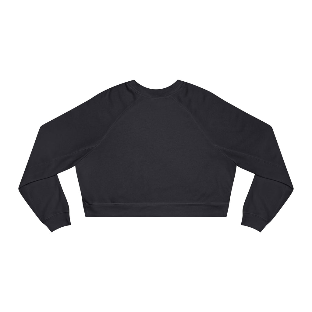 Floral Fleece Crop Pullover