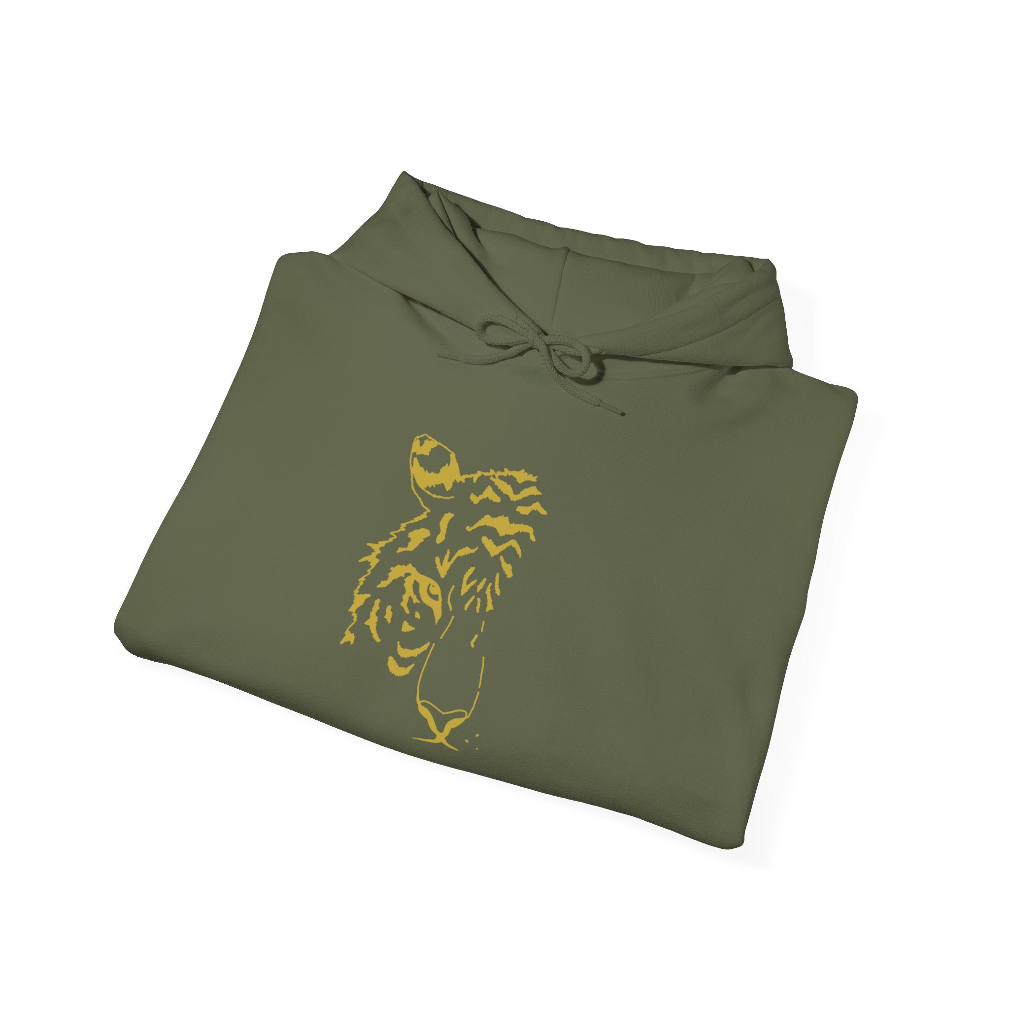 Gold-Finish Tiger Hoodie