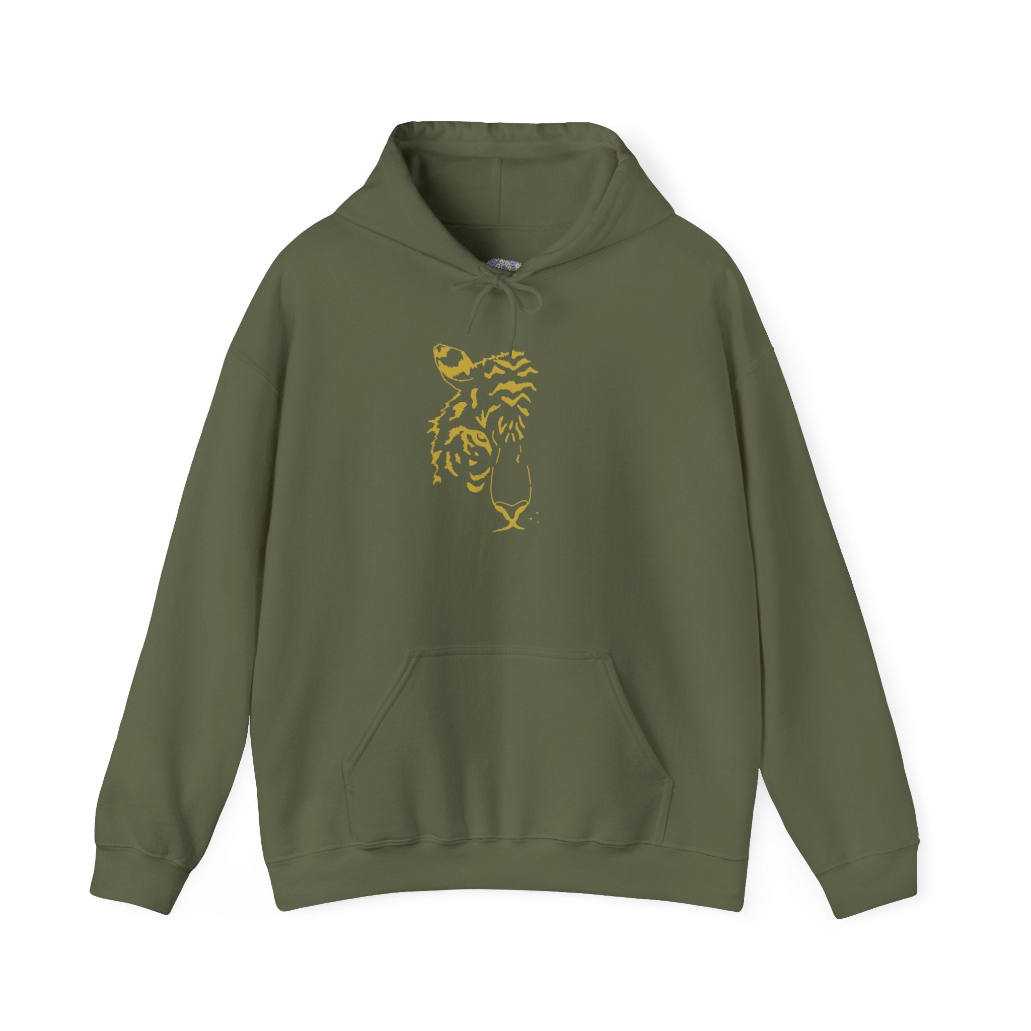Gold-Finish Tiger Hoodie