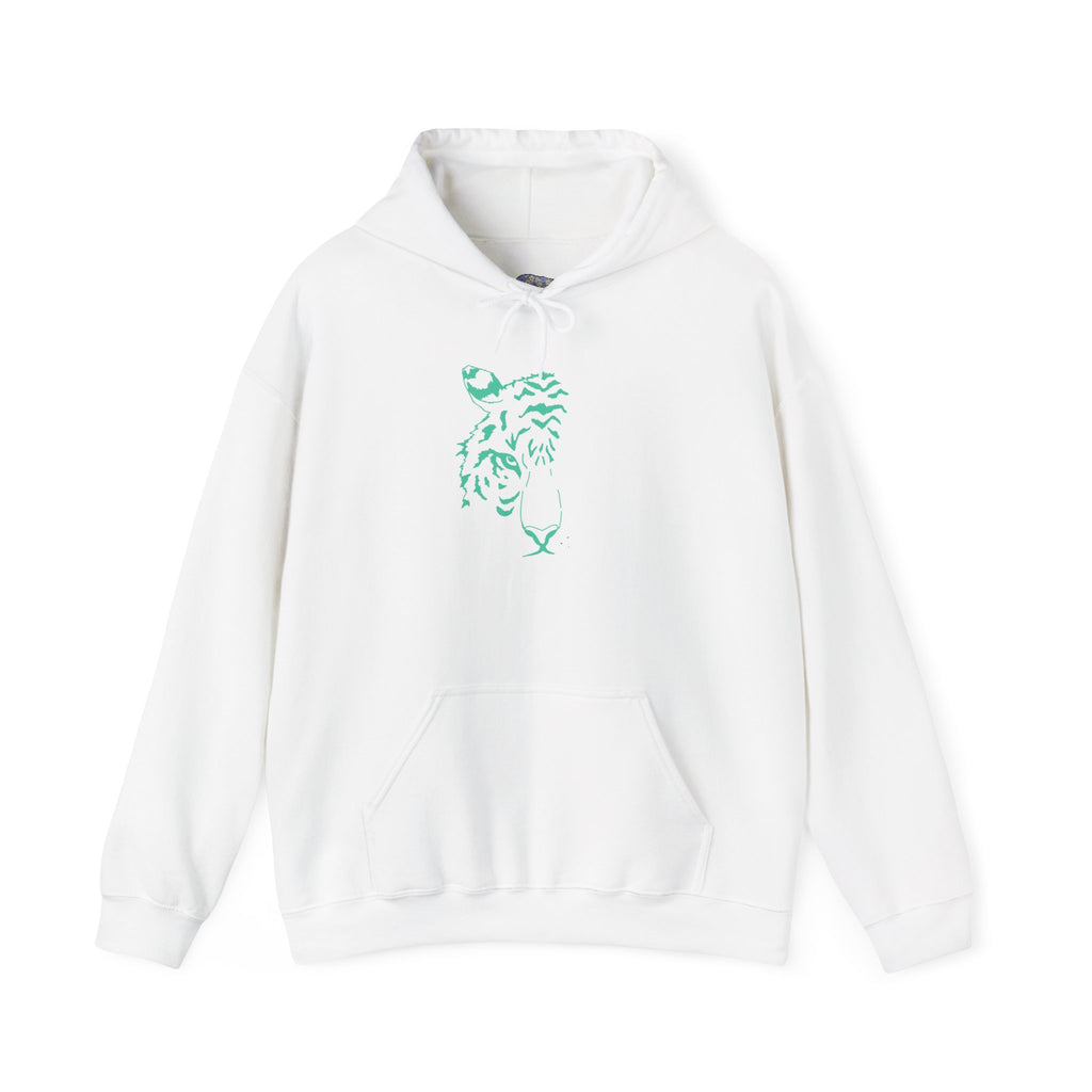 Cyan Tiger Hoodie