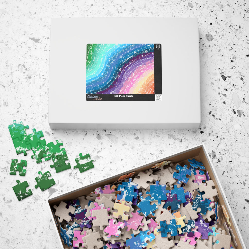 Colorful Swirl Puzzle