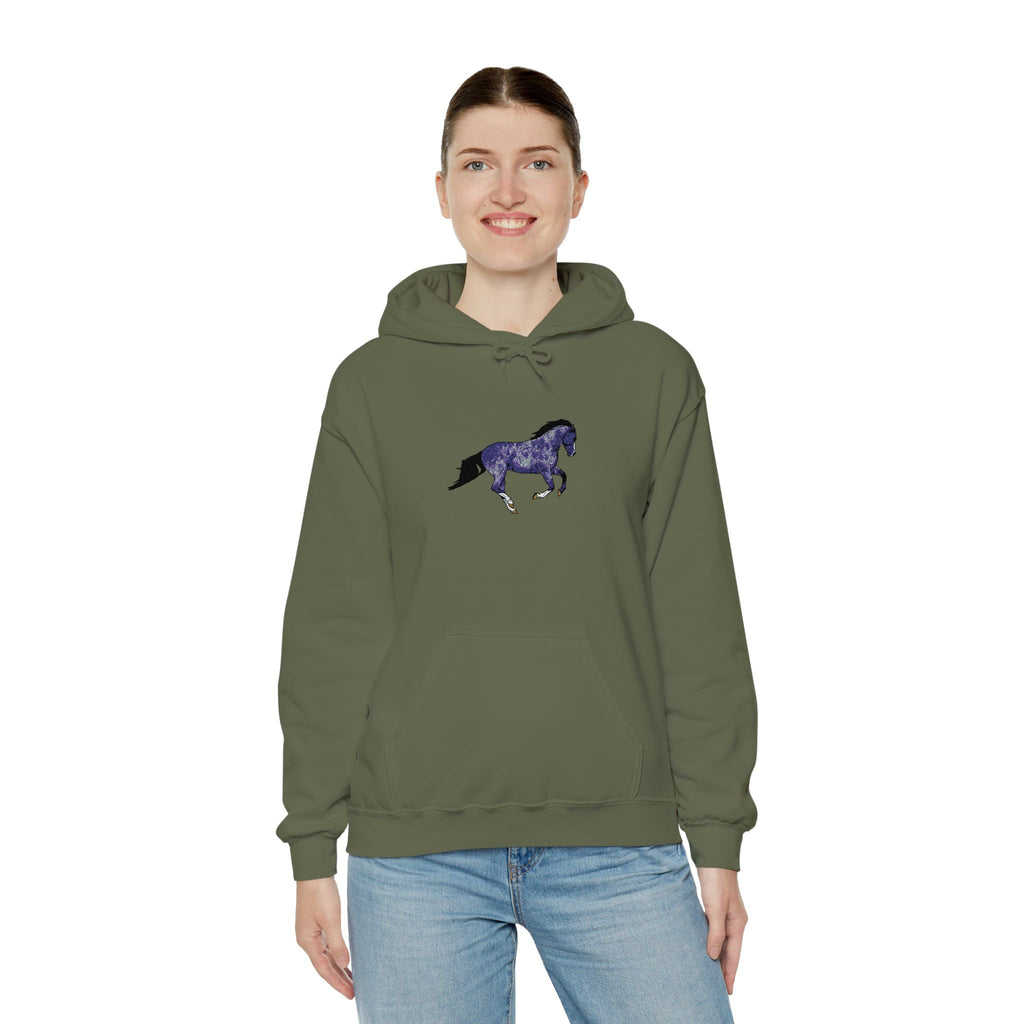Horse Dapple Grey Hooded Sweatshirt