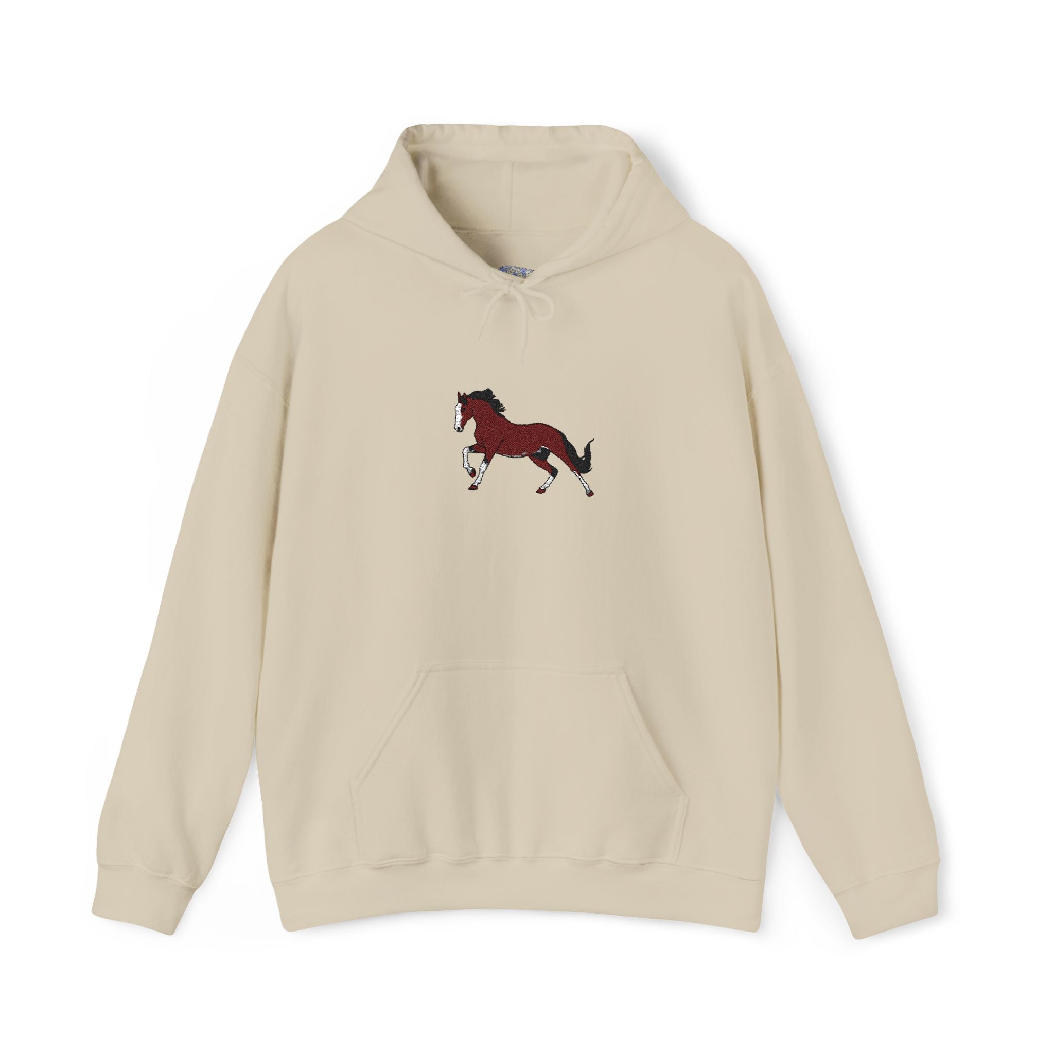 Red Running Horse Sweatshirt