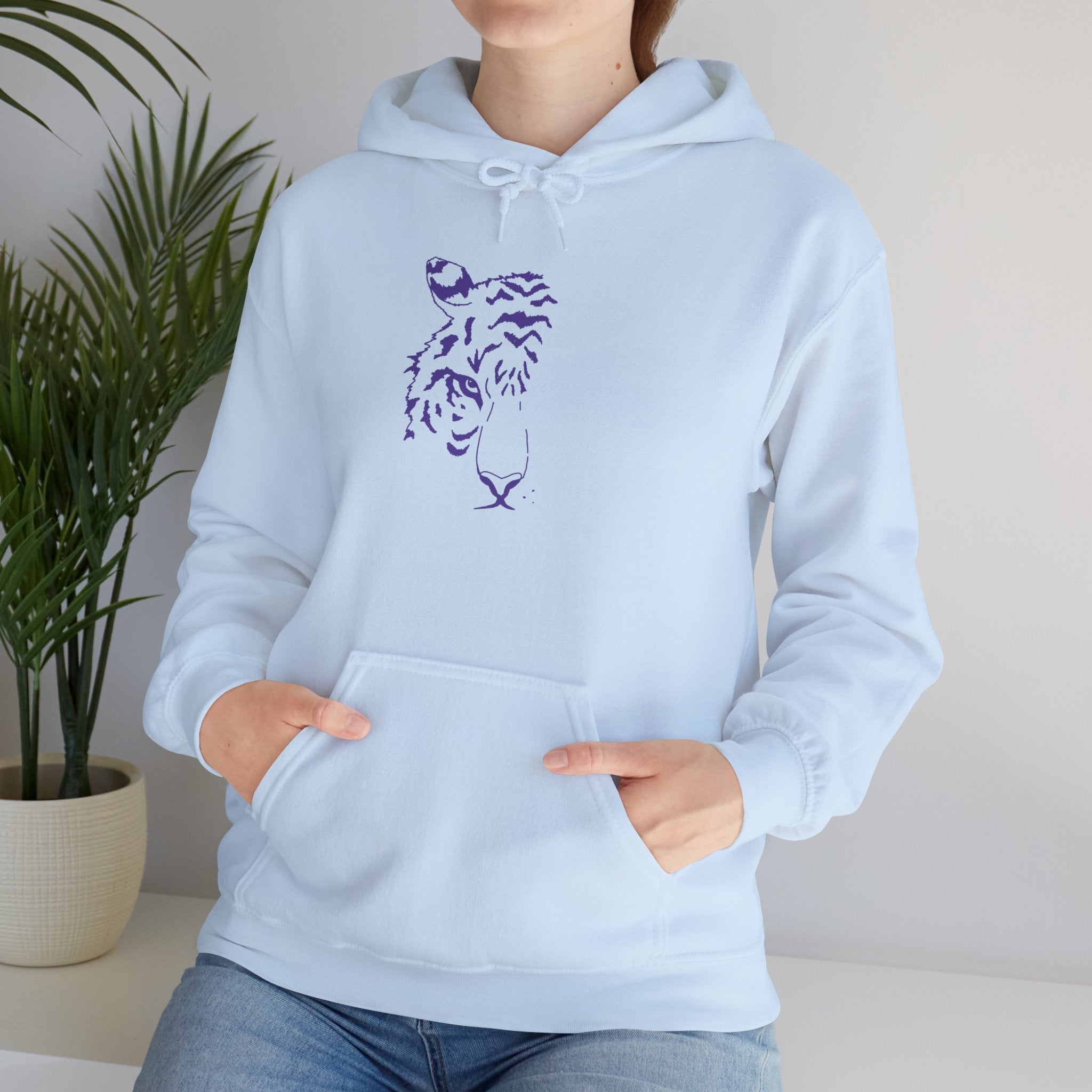 Purple Tiger Hoodie