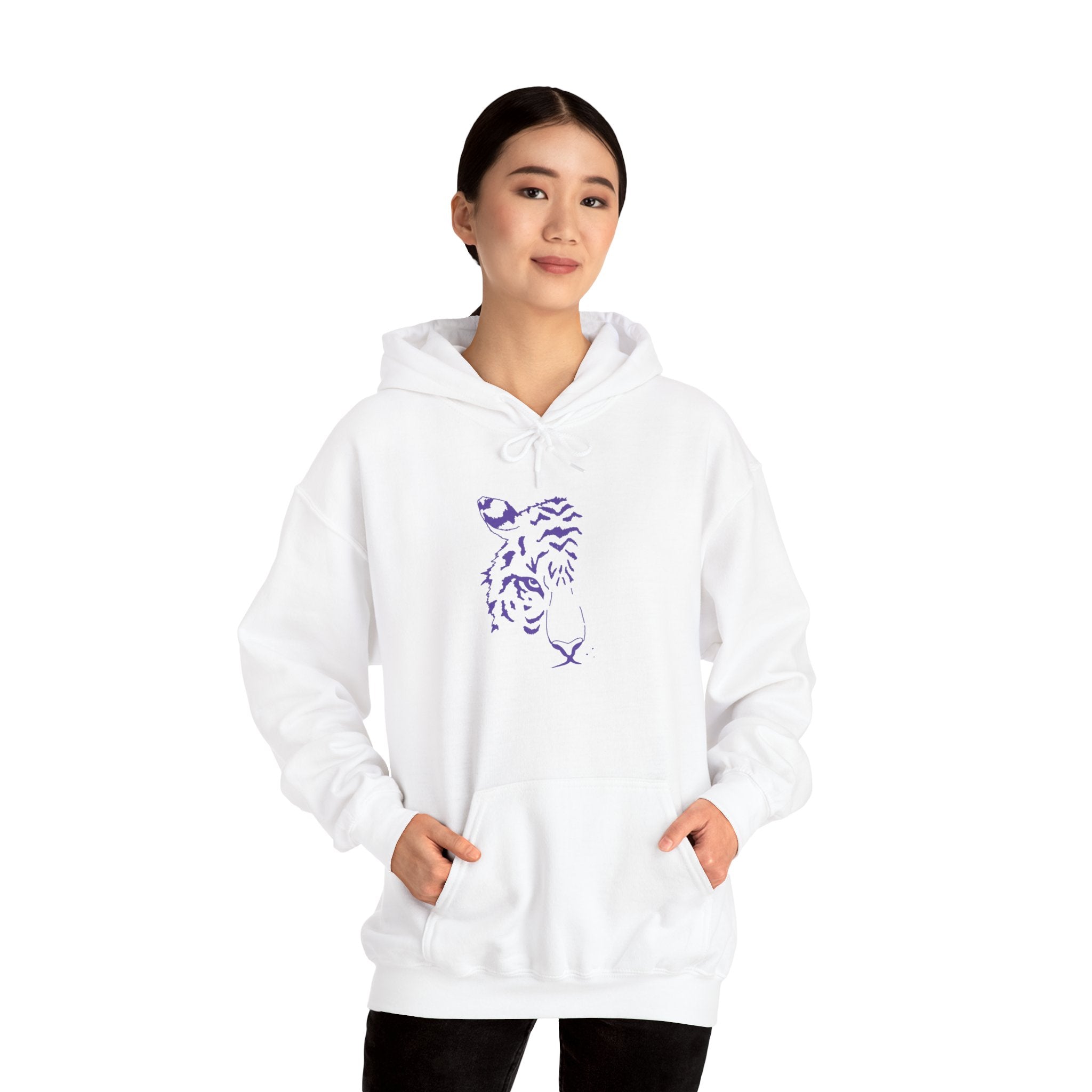 Purple Tiger Hoodie