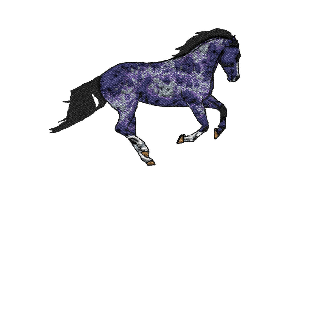 Horse Dapple Grey Hooded Sweatshirt