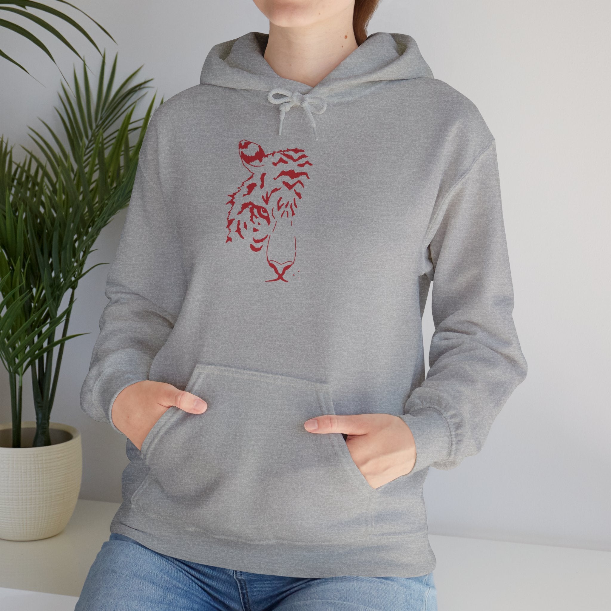 Red Tiger Hoodie