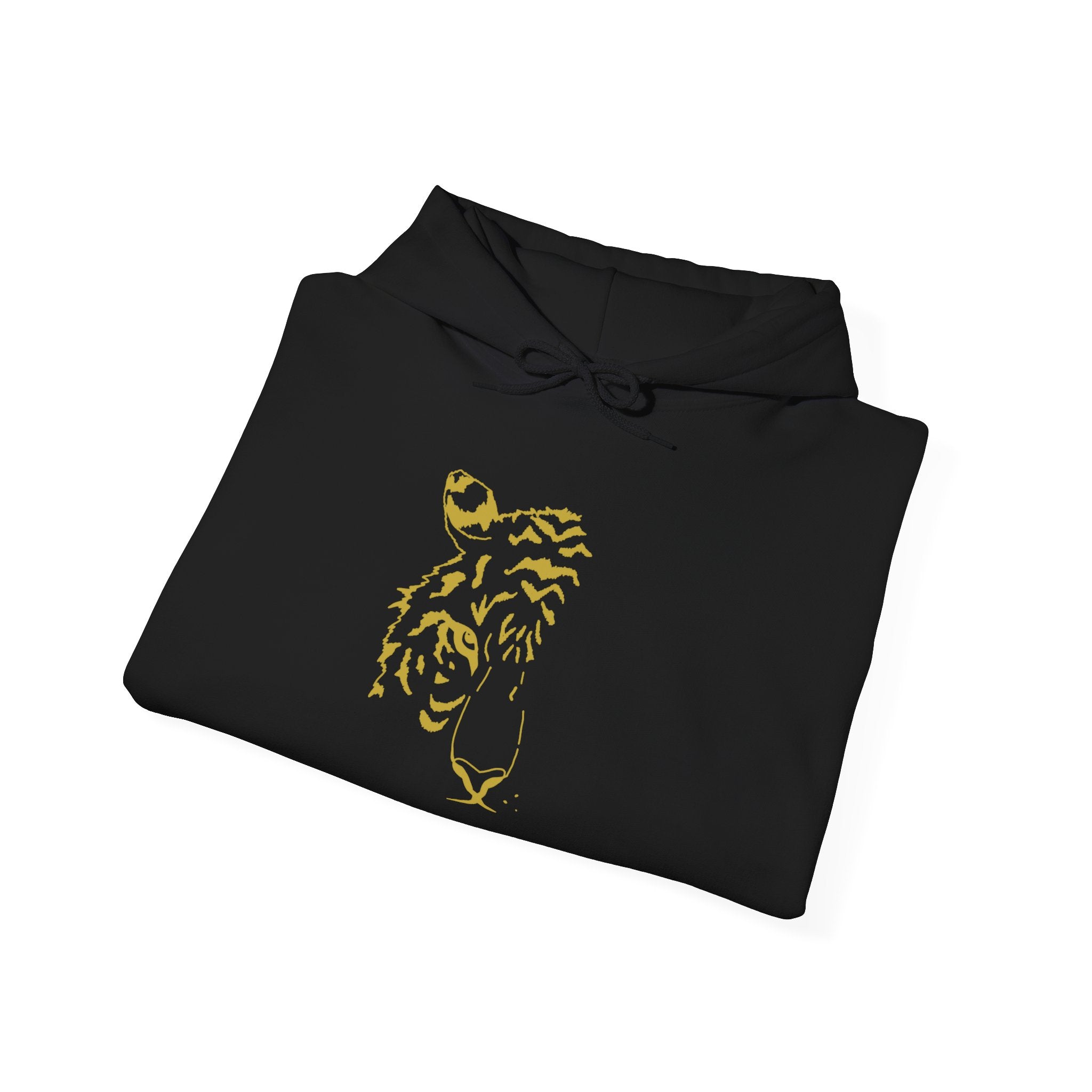 Gold-Finish Tiger Hoodie