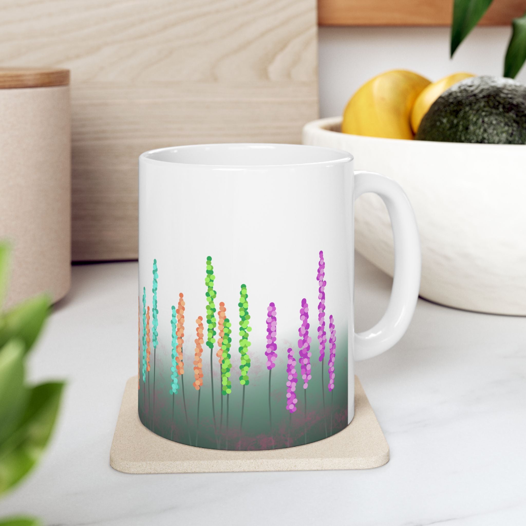 Lavender Flower Mug