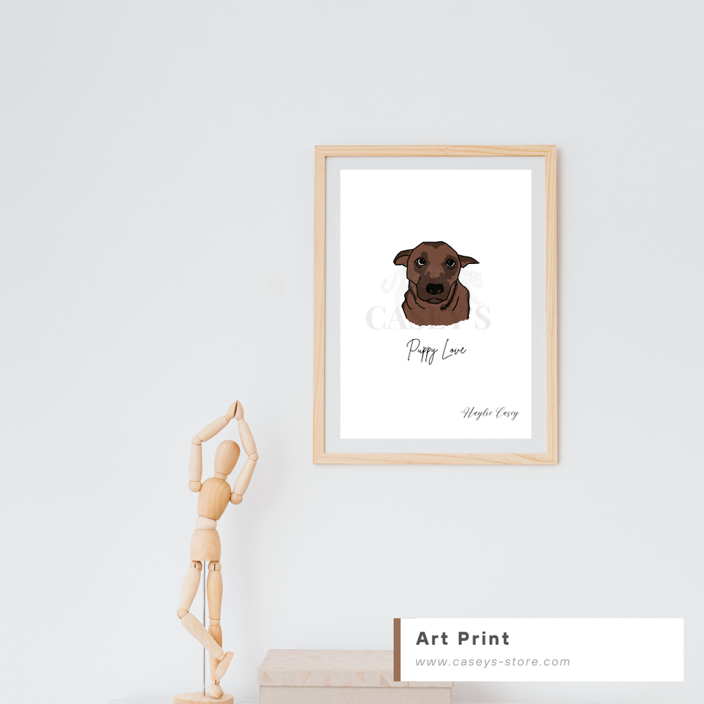 Puppy Love Poster - Digital Product